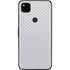 White Carbon Fiber Specialty Texture Material Google Pixel 4a Skin